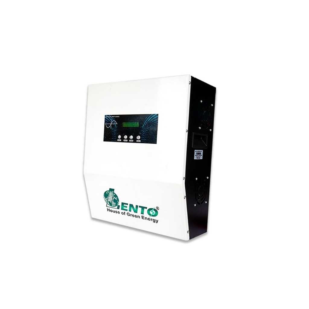 1.1KVA 12V Solar Hybrid Inverter with MPPT Solar Inverter for Home Pure Sine Wave Solar UPS Compatible with Lithium, Tubular, SMF & Gel Batteries Wall Mount Design Off-Grid Power Backup