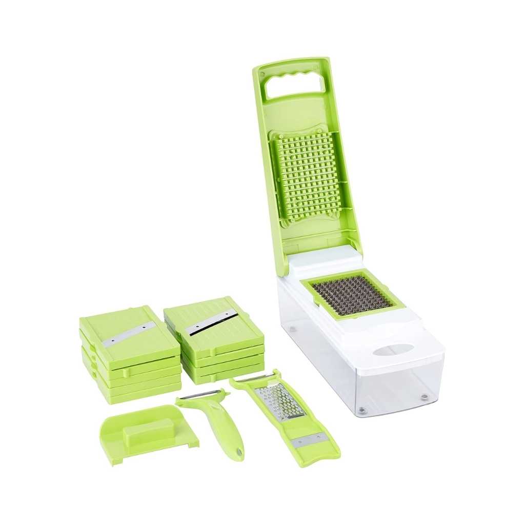Amazon Brand - Solimo 15-in-1 Multipurpose Vegetable and Fruit Chopper