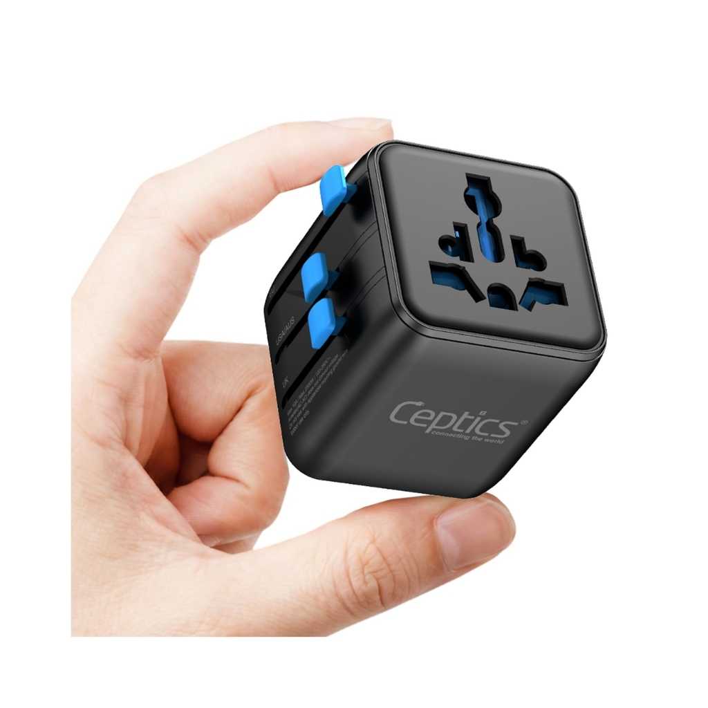 Ceptics 2-in-1 Universal Charger Adapter