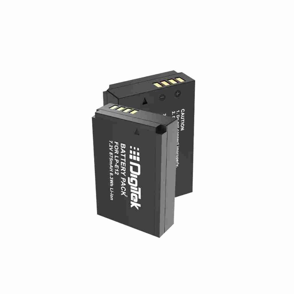 DIGITEK LP-E12 Lithium-ion Rechargeable Battery Pack for DSLR Camera