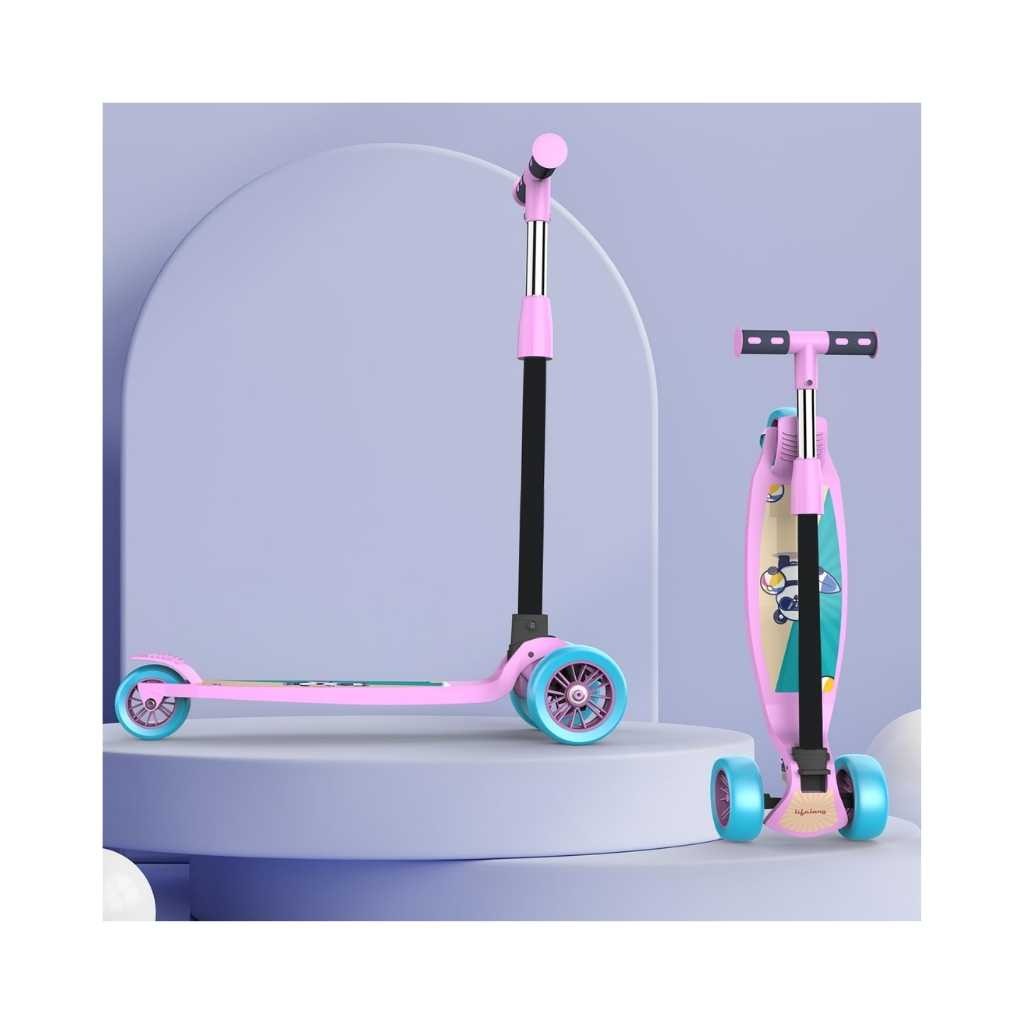 Lifelong LLKS03 Foldable Kick Skating Cycle Skate Scooter