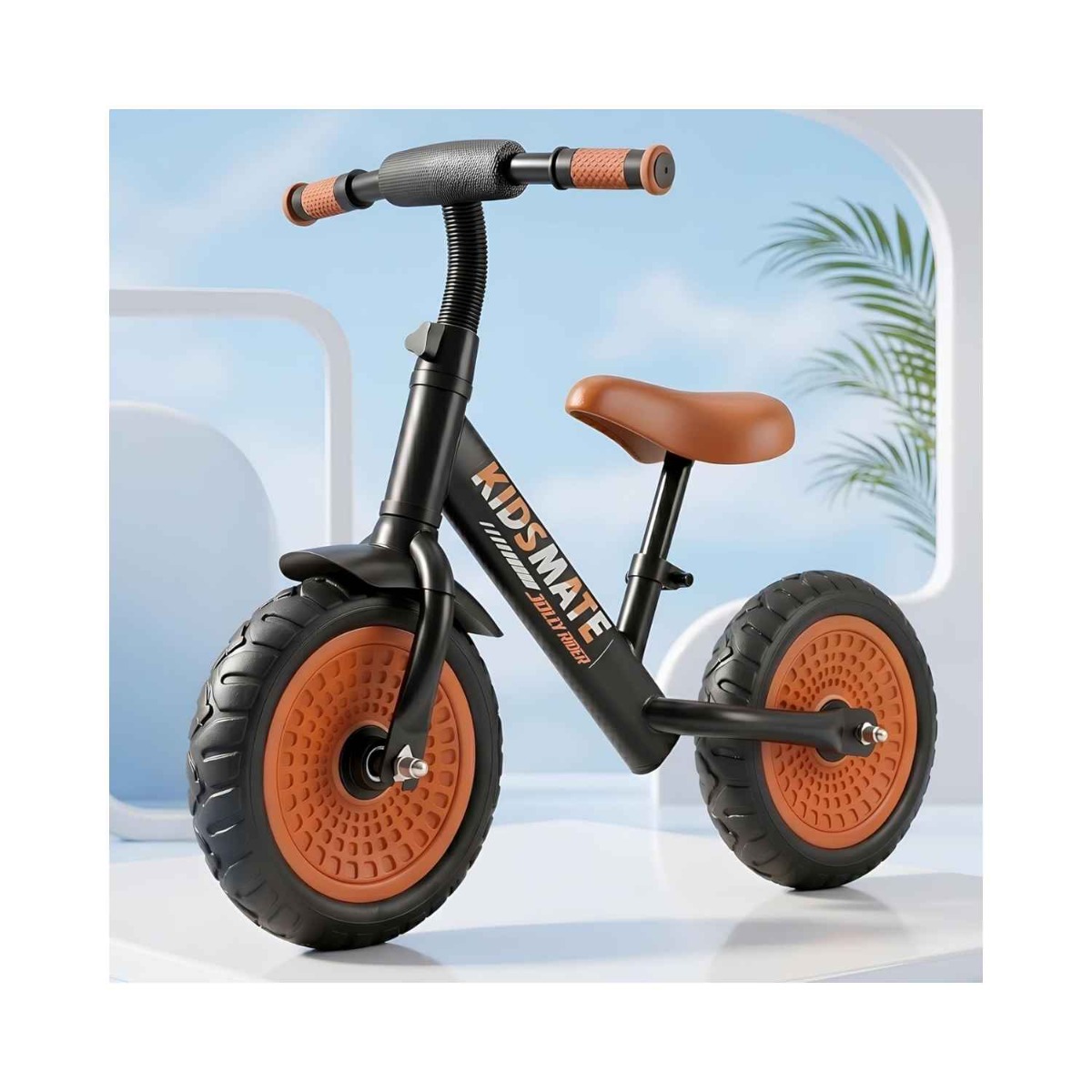 Kidsmate Jolly Rider Kids Balance Bike Black