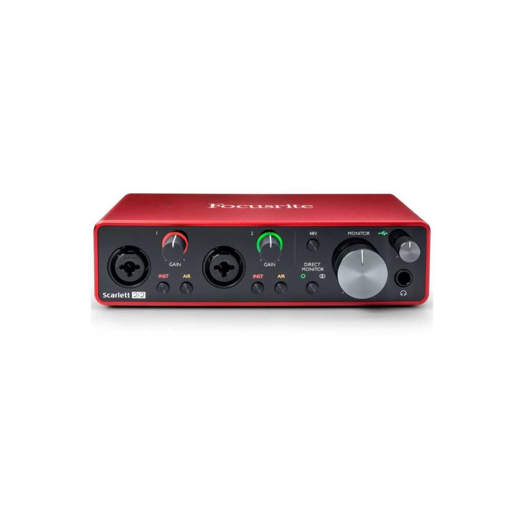 Focusrite Scarlett 2i2 (3rd Gen) USB Audio Interface