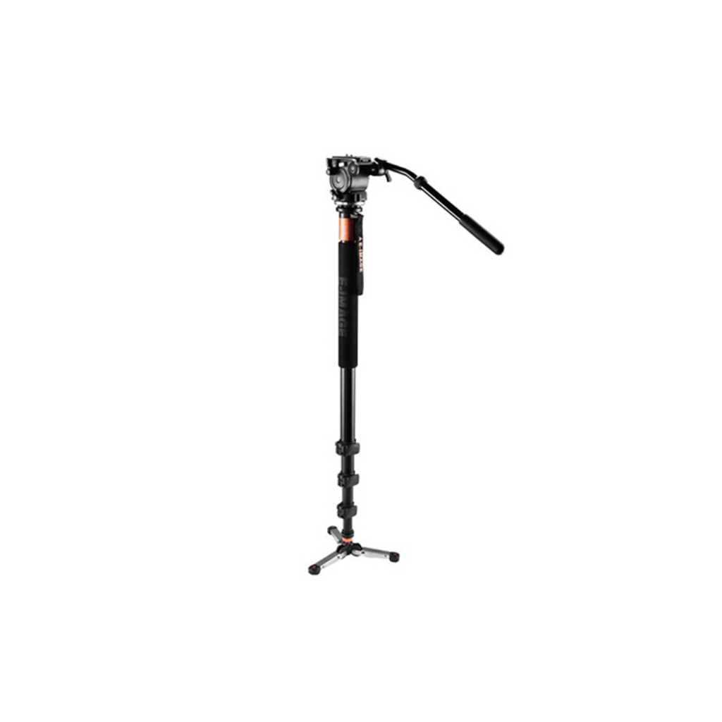 E-Image MA-70 Handheld Multi Function Aluminum Fluid Video Monopod With EI02H Head for DSLR Cameras