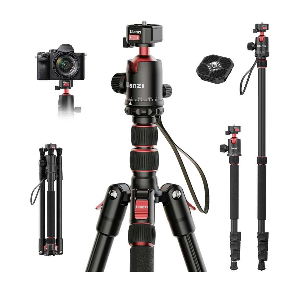 ULANZI TT31 72.4" Camera Tripod & Monopod