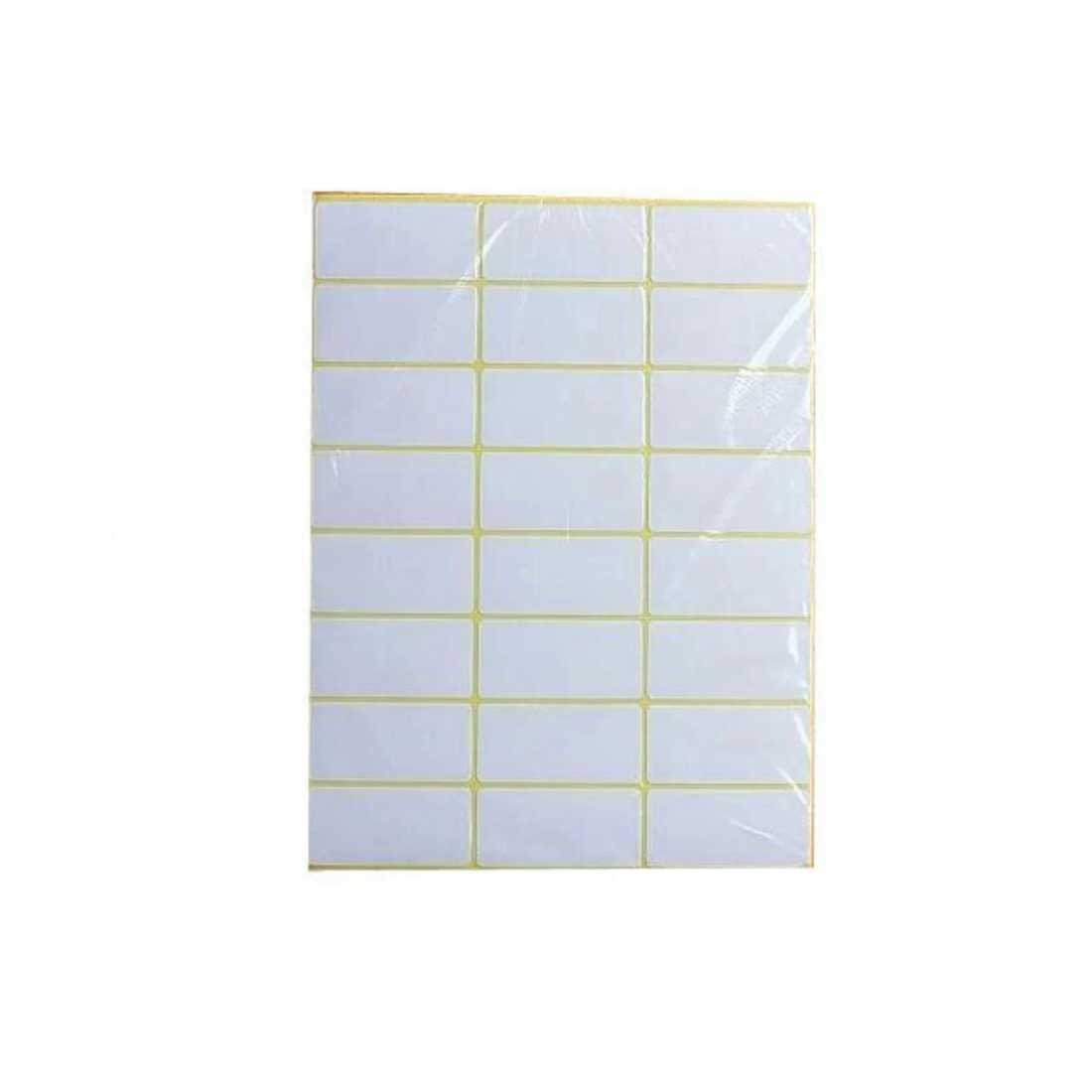 A4 Sheet Barcode Sticker