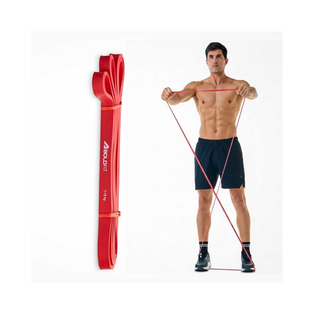 Boldfit Heavy Resistance Band for Exercise & Stretching