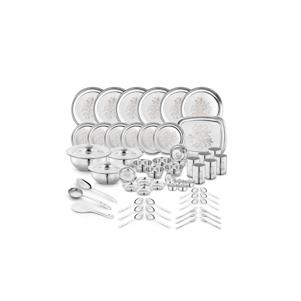 Classic Essentials Stainless Steel Dinner Set