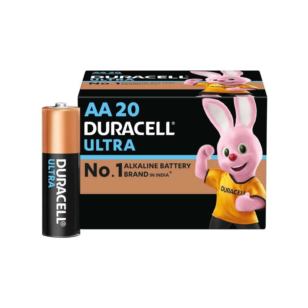 Duracell Ultra AA Battery (Pack of 20)