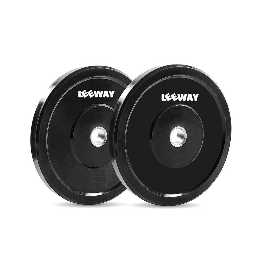 LEEWAY Rubber Weight Plate Set (20kg Combo)