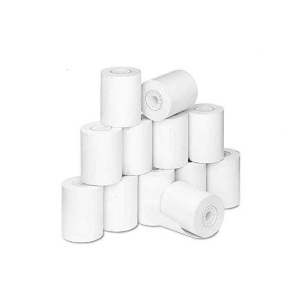Swaggers 3 Inch 79mm 50 Meter Thermal Paper Rolls (Pack of 10)