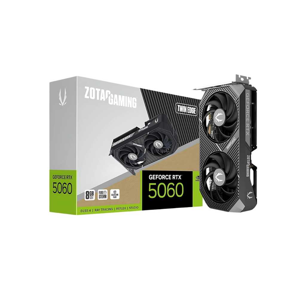ZOTAC Gaming GeForce RTX 5060 Twin Edge 8GB Graphics Card - Black