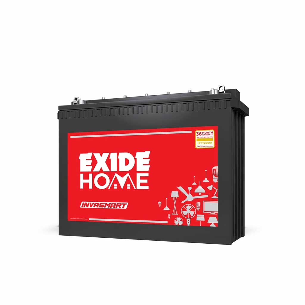 Exide InvaSmart ISTT2000 200Ah 12V Tall Tubular Inverter Battery