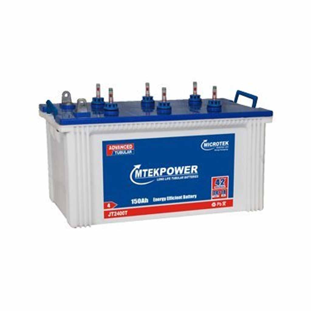 Microtek Mtek Power JT-2400T Jumbo Tubular Inverter Battery