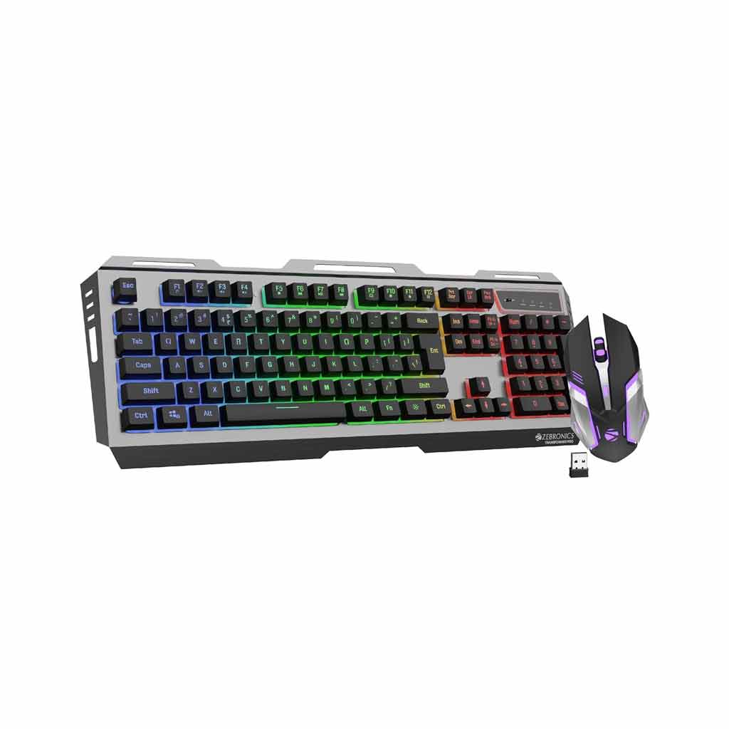 Zebronics Transformer PRO Gaming Wireless Keyboard & Mouse Combo