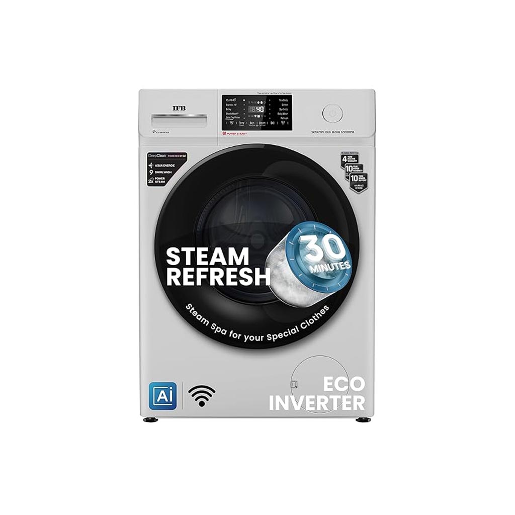 IFB 9 Kg Front Load Washing Machine with DeepClean and Steam