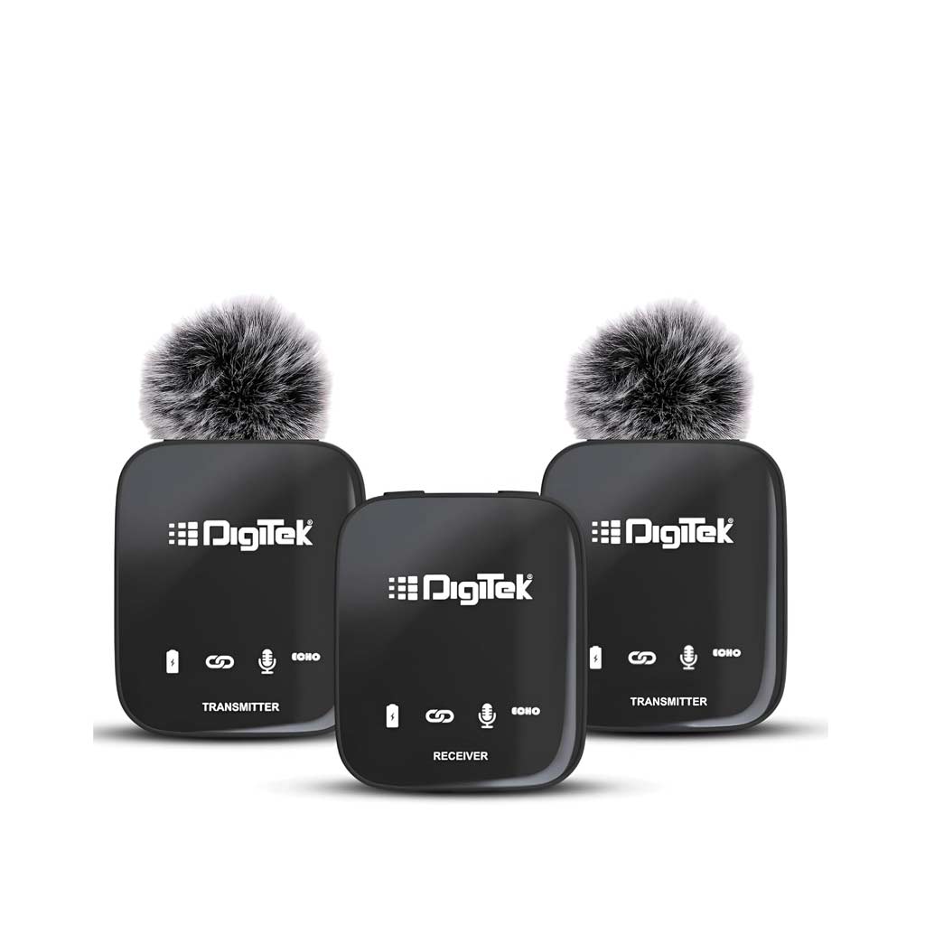 Digitek DWM 101 Wireless Microphone System with ANC Noise Reduction