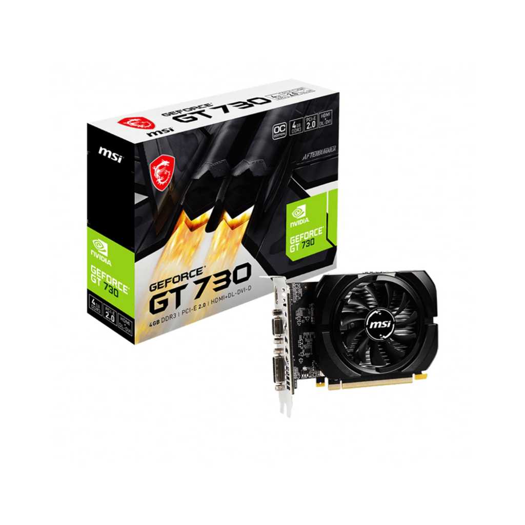 MSI GeForce GT 730 4GB DDR3 Graphics Card