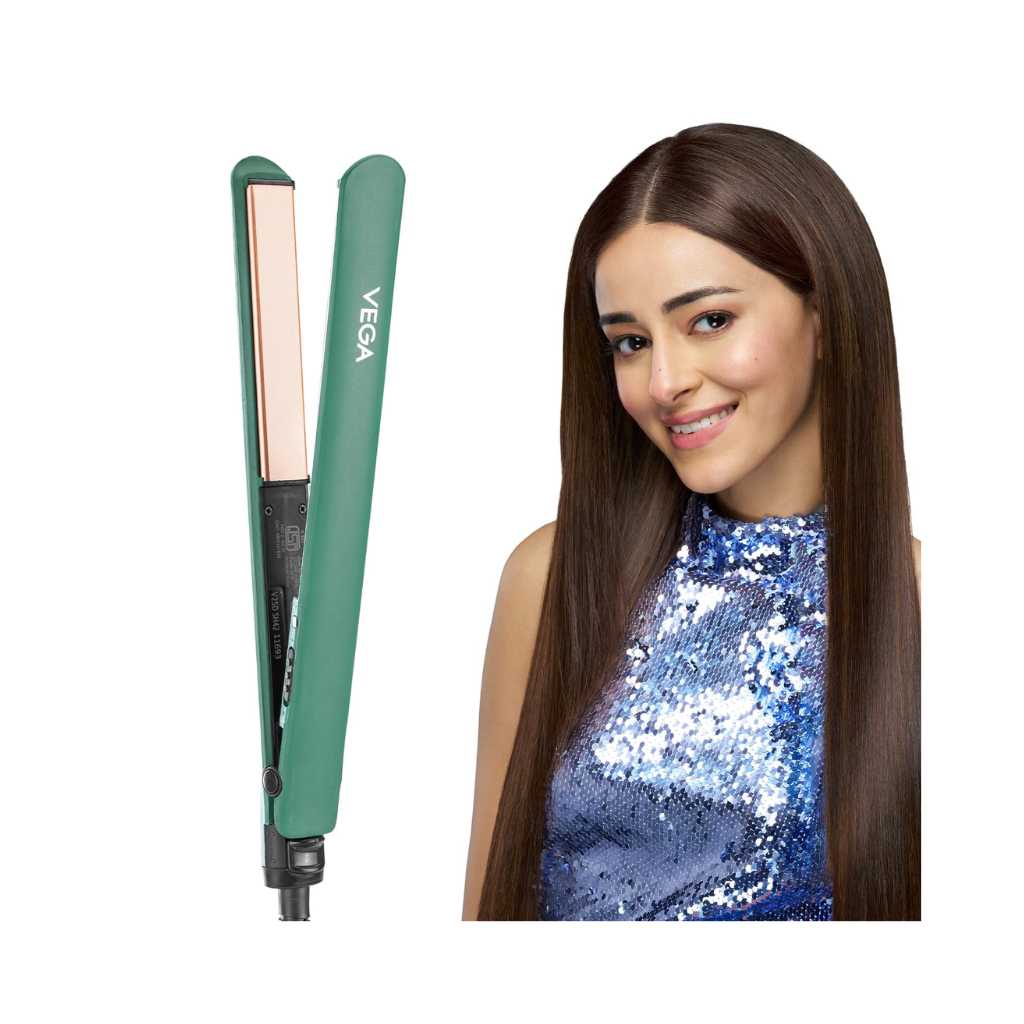 Vega Salon Smooth Hair Straightener (VHSH-42, Green)