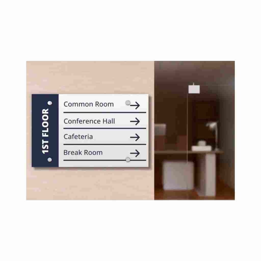 Wall Mount Signs – Rectangle