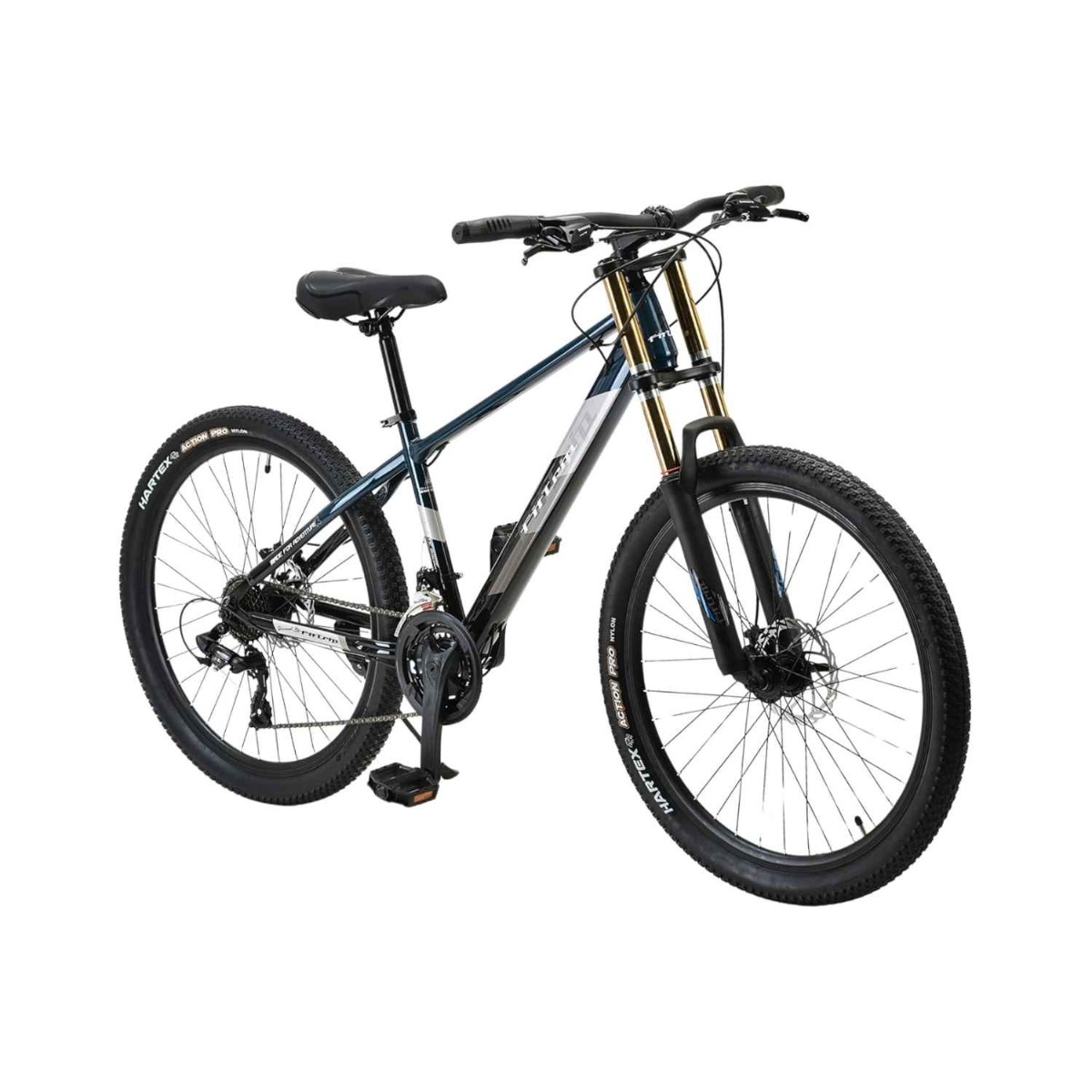 FitTrip Adult Super Dominator 26 Inch Stunt MTB with 21-Speed Shimano Gearset