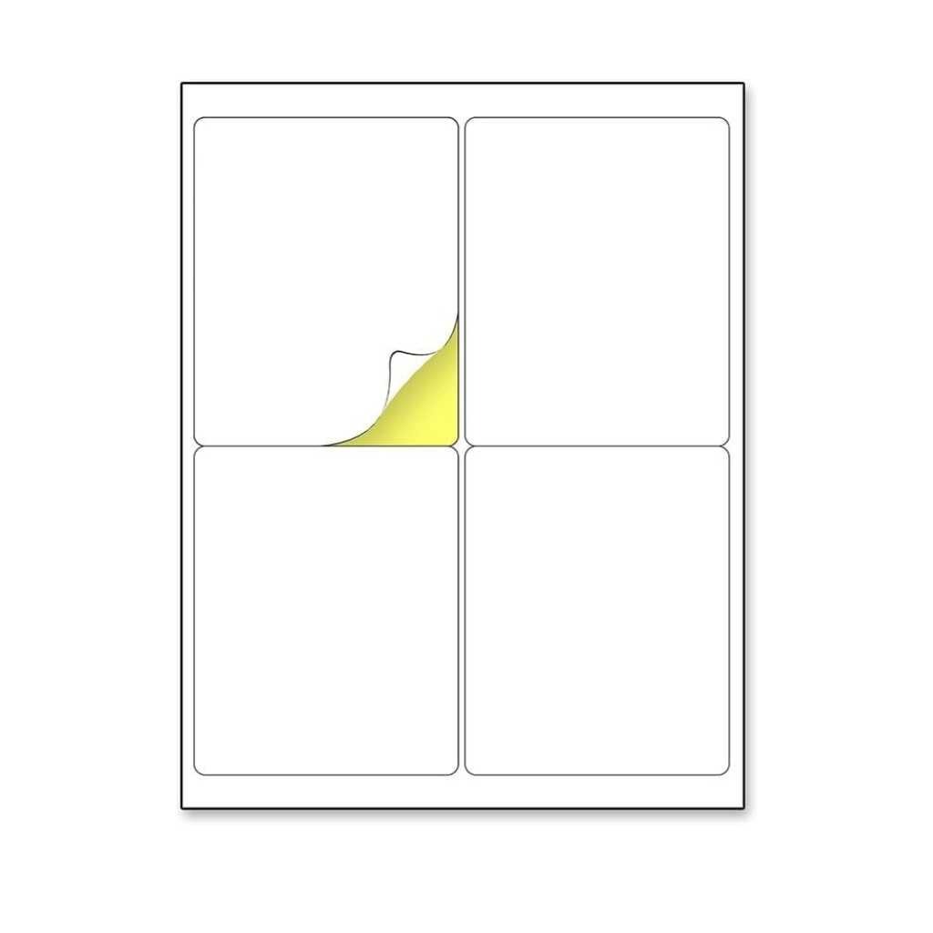 True-Ally Easy Ship Sticky Paper A4 Size Labels