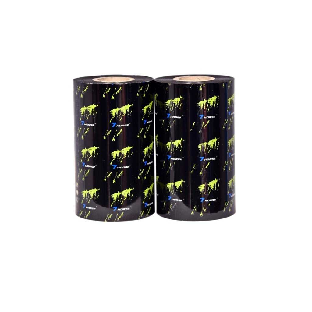 7HORSE Wax Ribbon 85mm x 300 Meter Pack of 10