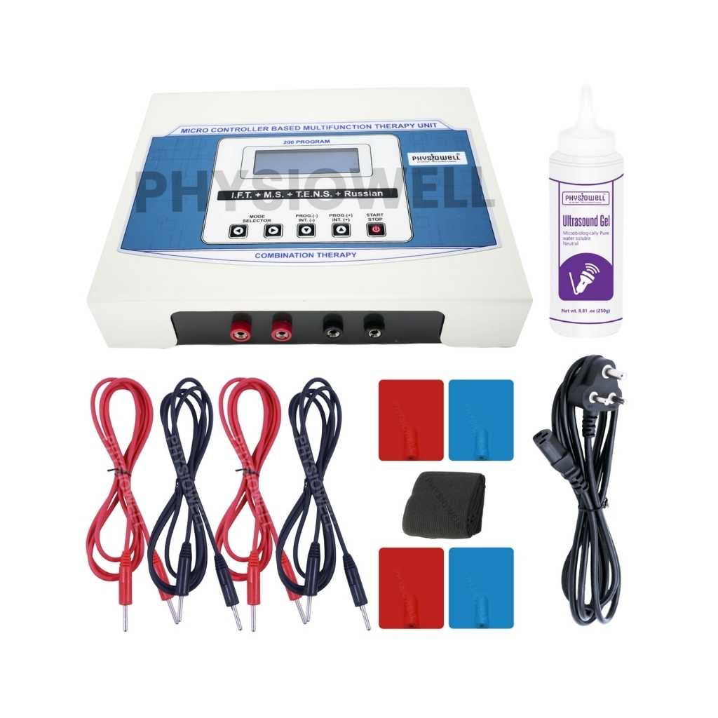 Physiowell IFT 200 Program Physiotherapy Machine with LCD Display
