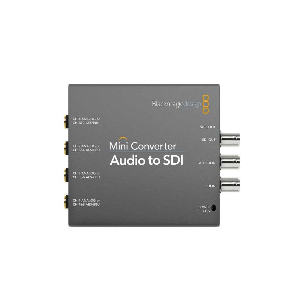 Blackmagic Design Audio to SDI Mini Converter