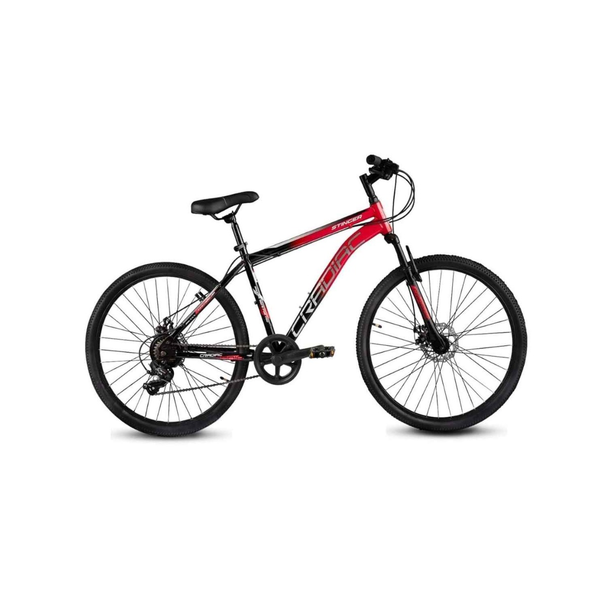 CRADIAC Stinger 7 Speed 27.5 Inch Steel Geared High Performance Mountain Cycle