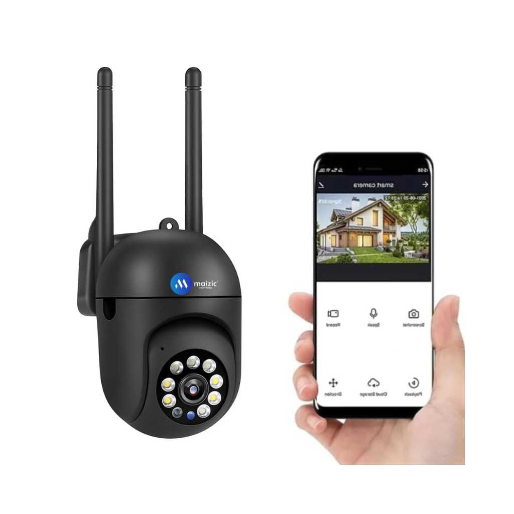 Maizic Smarthome 360° 3MP (2K) Wi-Fi Security Camera