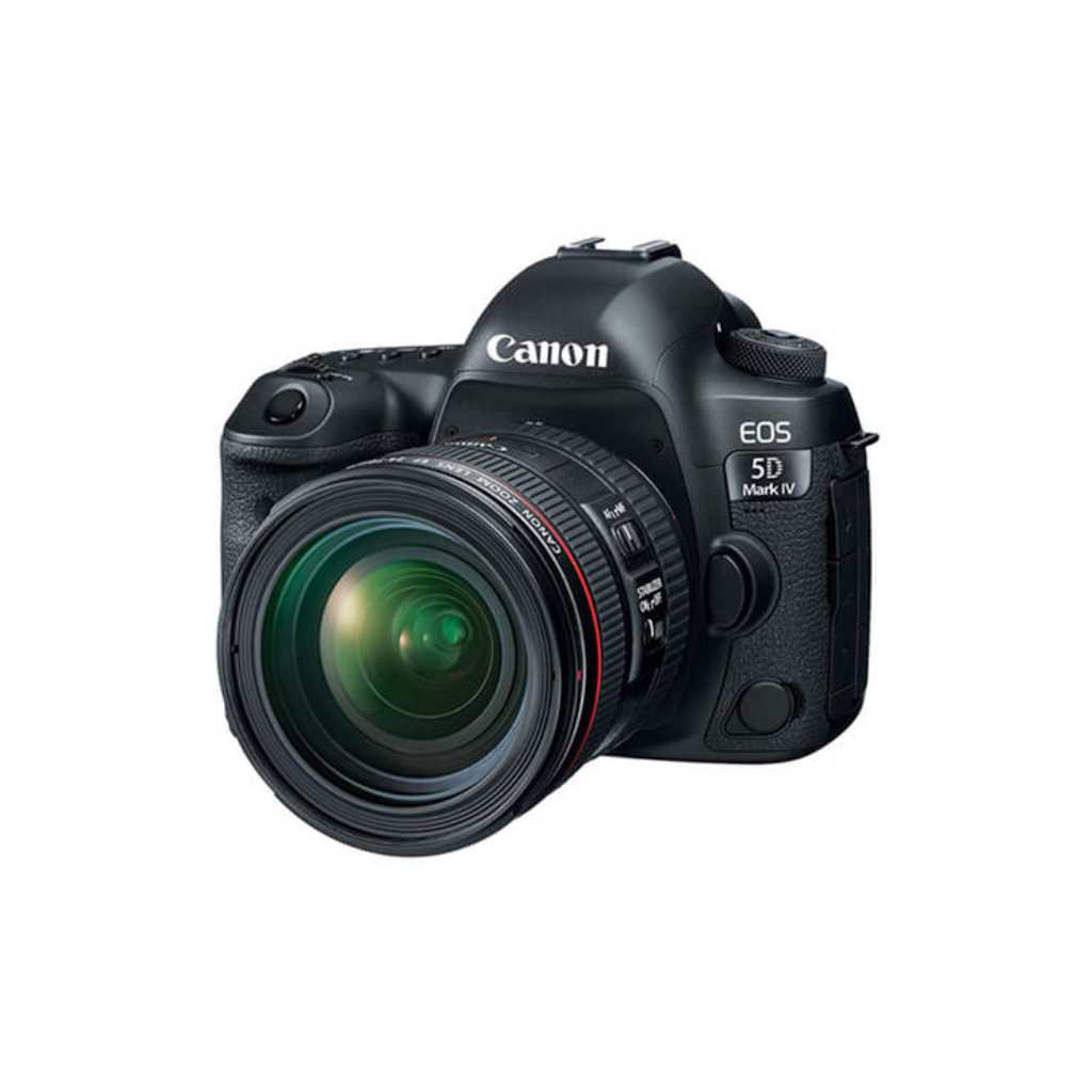 Canon EOS 5D Mark IV DSLR Camera with 24-70mm f/4L Lens
