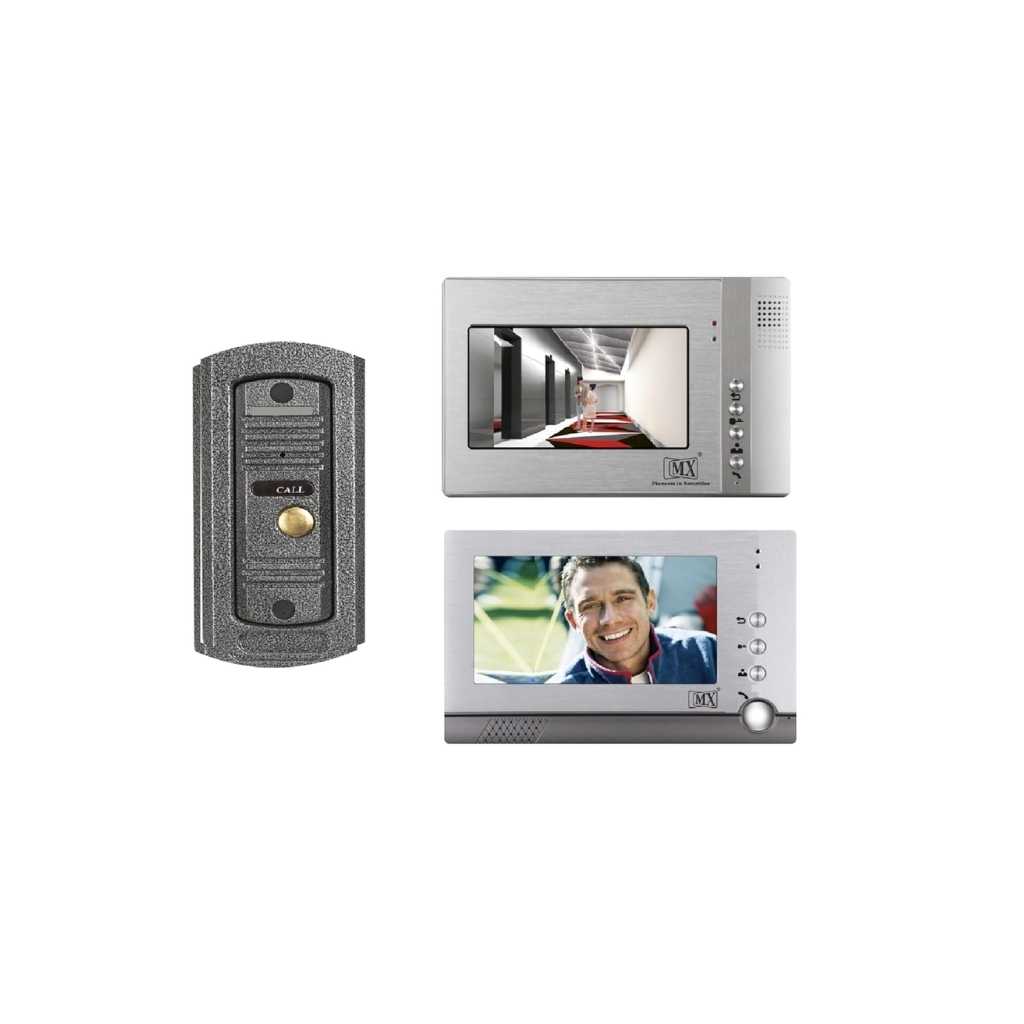 MX Video Door Phone System with 7 Inch Digital TFT LCD Monitor