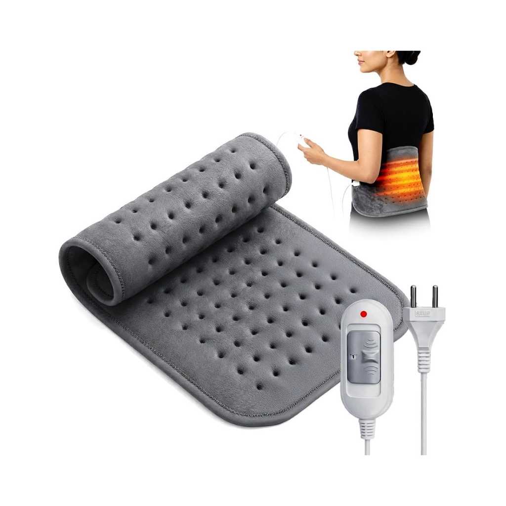 HealthSense Electric Heating Pad for Back Pain & Body Pain Relief