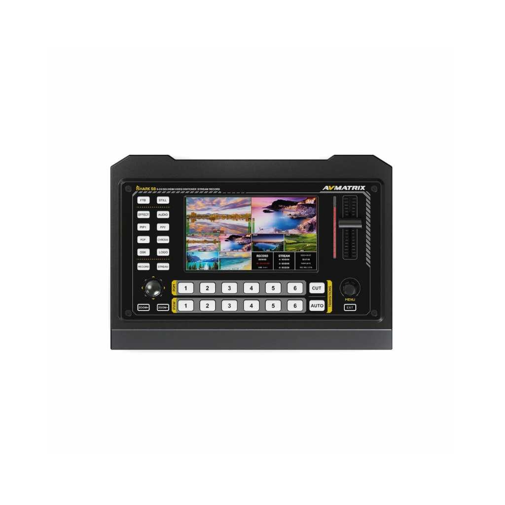 AVMatrix Shark S6 6-Channel HDMI/SDI Video Switcher