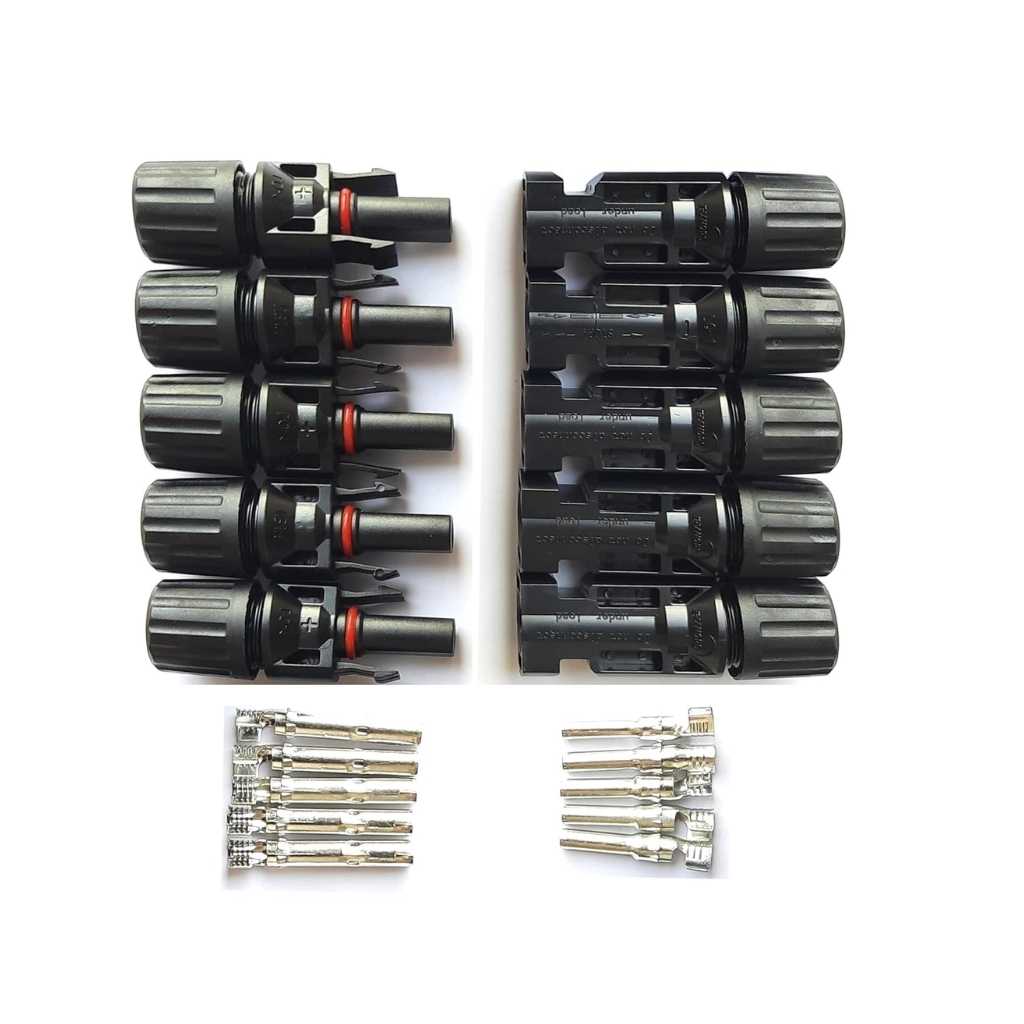 Kenbrook Solar Solar Wire Connector for Solar Panels (Set of 5 Pairs)