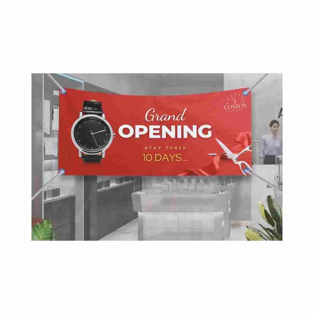 Custom Fabric Banner – Square