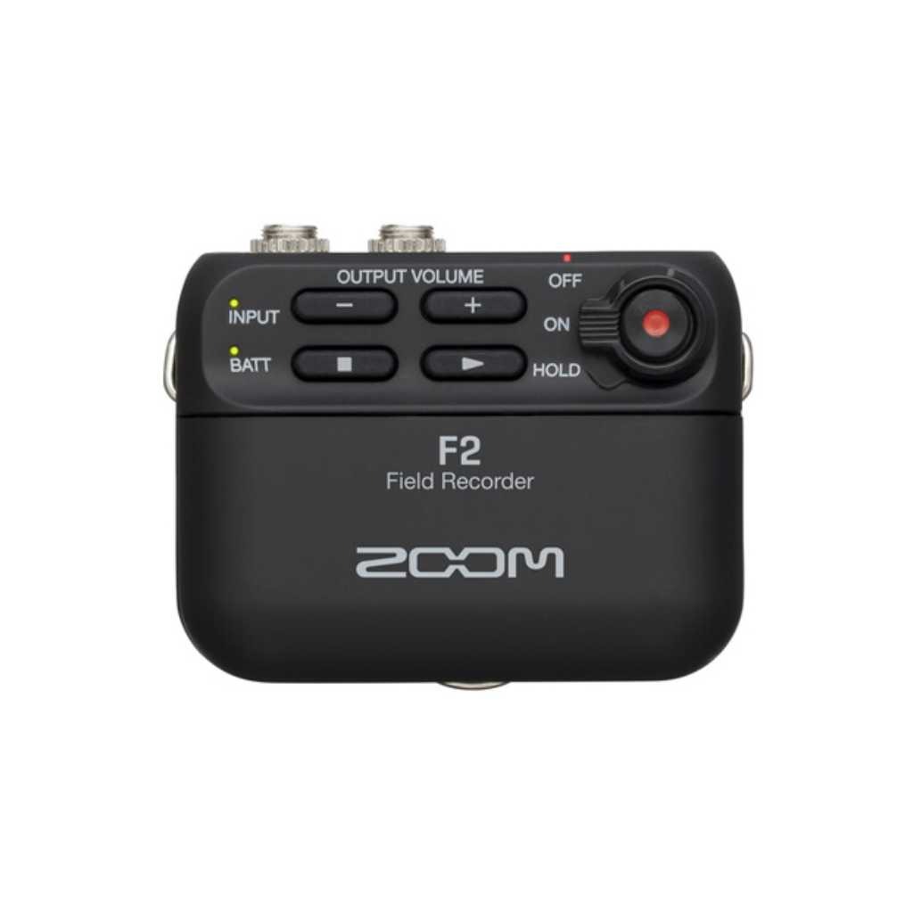 Zoom F2 Ultracompact Portable Field Recorder with Microphone