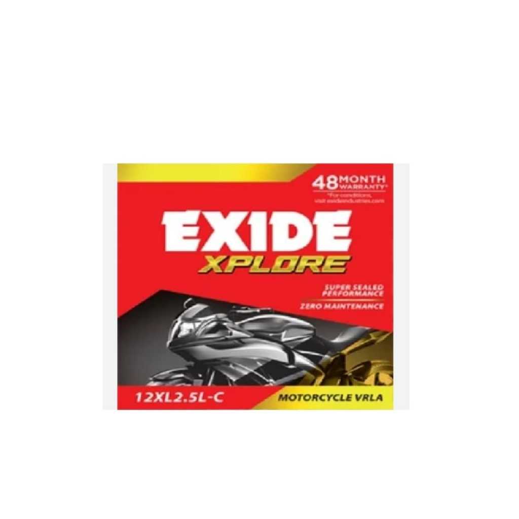 Exide Xplore 12XL2.5L-C Motorcycle Battery