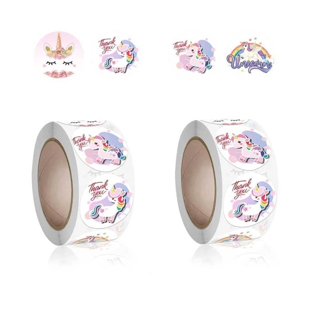 2000pcs Watercolor Thank You Stickers – Thank You For Supporting packs 1