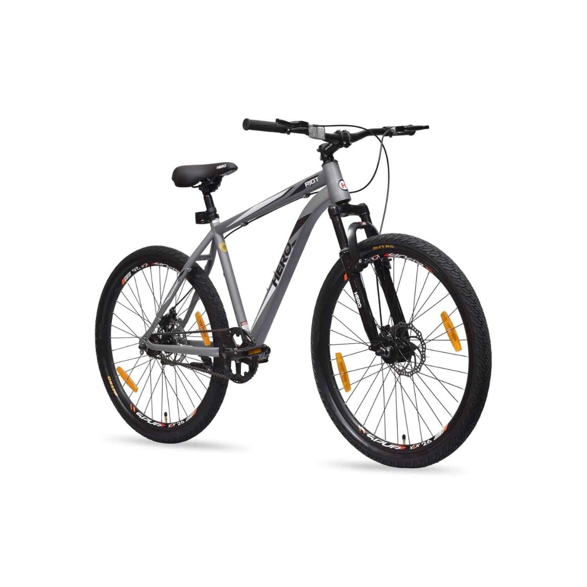 Hero RIOT 26T Single Speed Mountain Bicycle for Adults