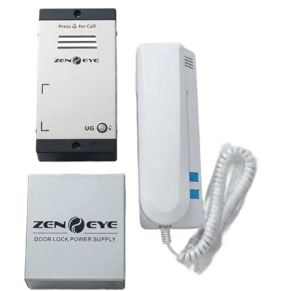 Audio Door Phone Handset Wired Intercom System with Door Unlock Function