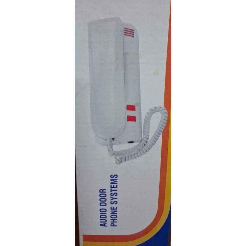 APT Audio Door Phone System with Magnetic Contact – White