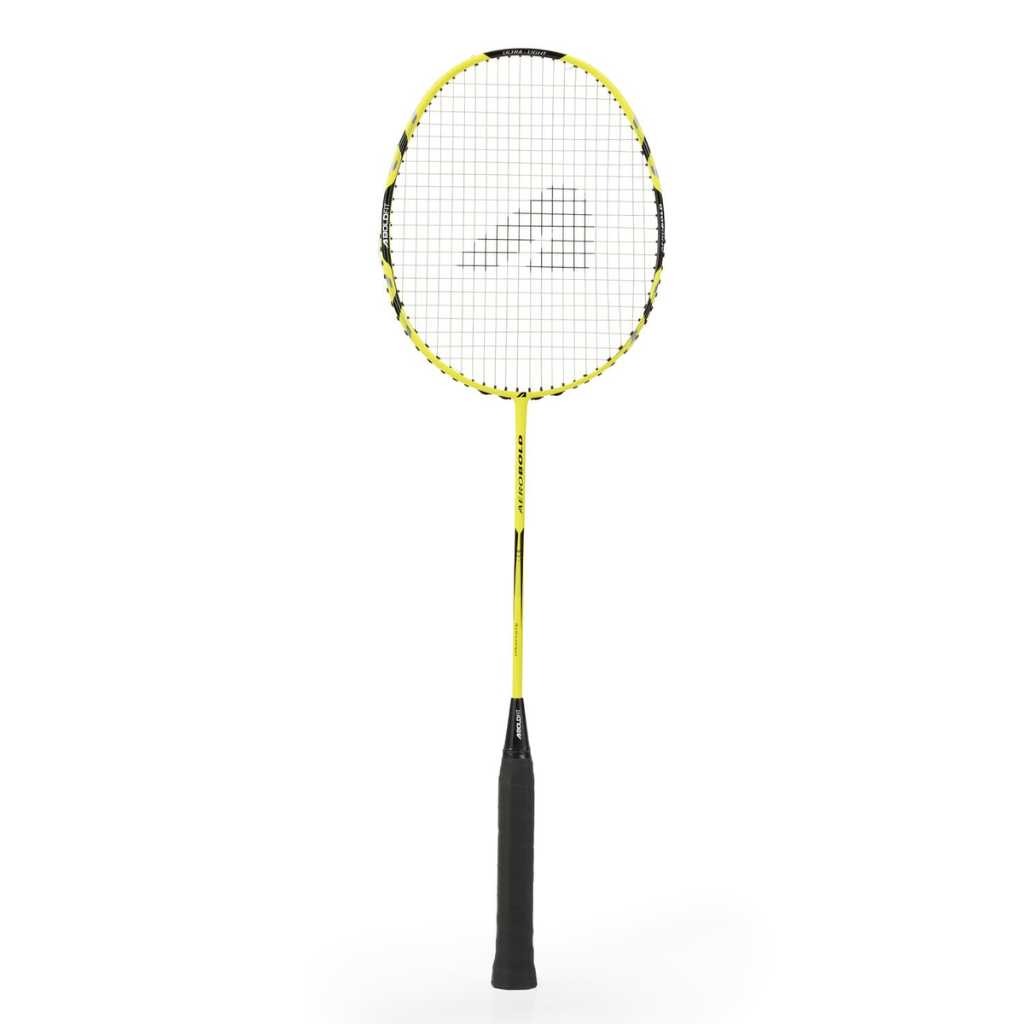 Boldfit AeroBold Badminton Rackets for Beginners, Adults Graphite Shaft Shuttle Bat with Full Cover Bag Lightweight Racquet – Yellow (Pack of 1)