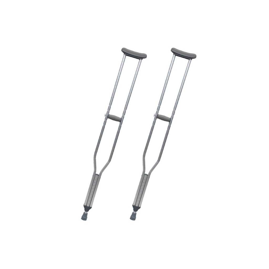 Rehamo Crutchie AUXSTD Standard Axillary Crutches