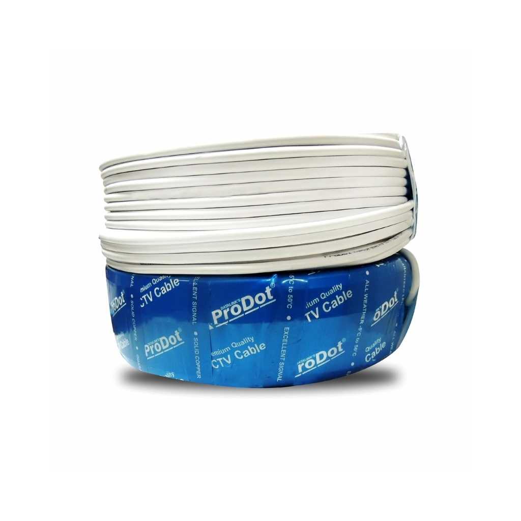 ProDot 65 Meter Copper 3+1 CCTV Cable