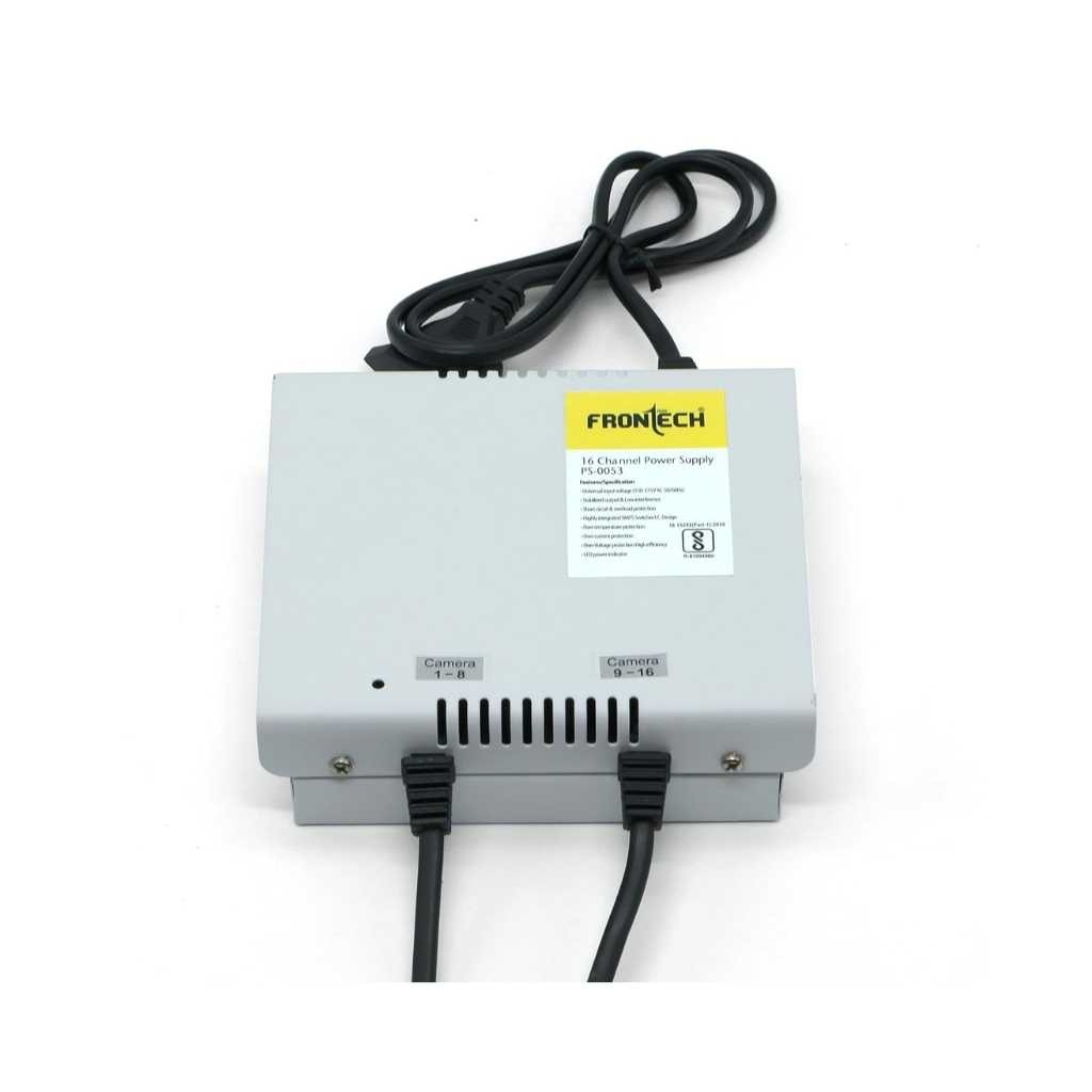 FRONTECH Premium 16 Channel CCTV SMPS Power Supply Adapter