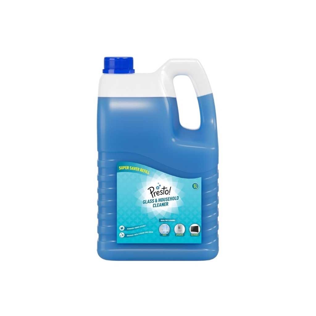 Presto! Glass & Household Cleaner – 5 Litre