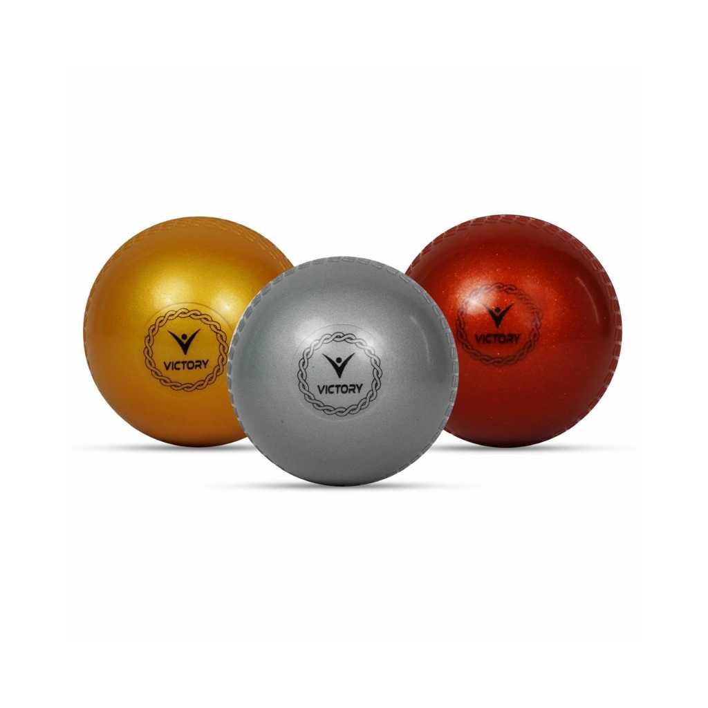 Victory T-20 Synthetic Cricket Ball (Metallic)