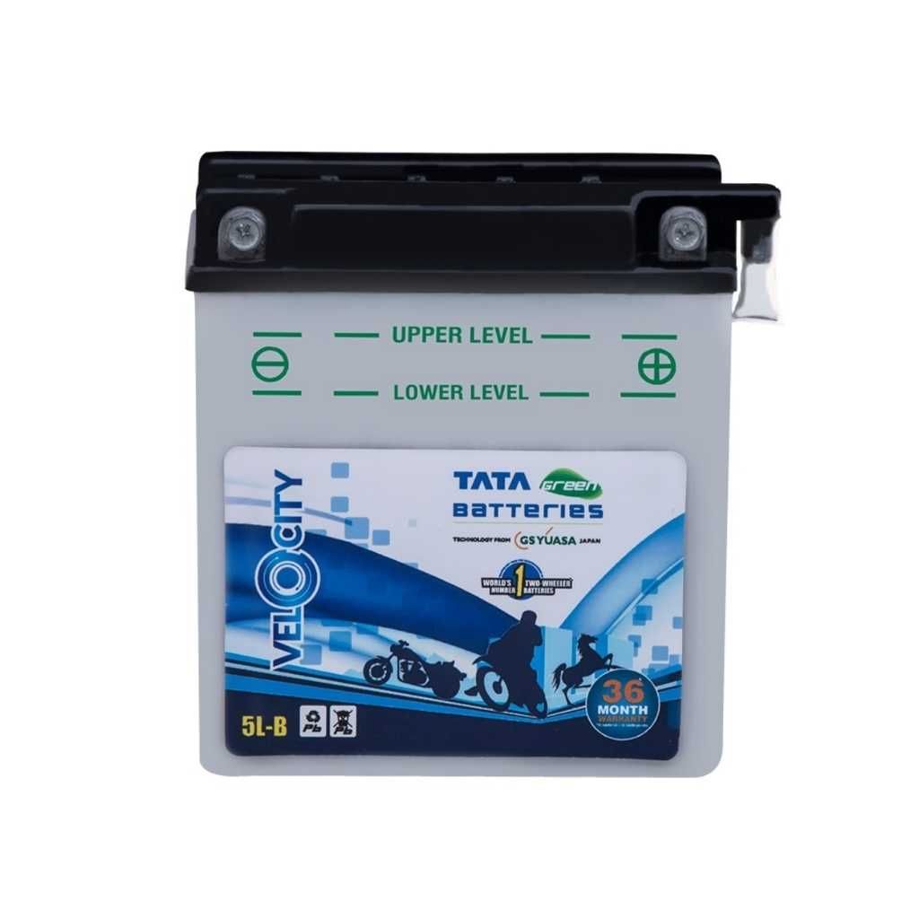 Tata Green Batteries Velocity 5LB 12V 5Ah Motorcycle Battery